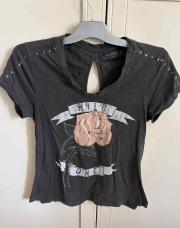 Blouse Religion Dos nu avec rose S