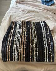 Jupe sequin noire pimkie 36