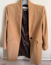 Manteau mango Kamel laine  XS