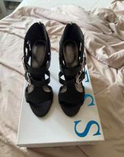 Talon noir paillettes GUESS 26