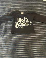 Pull noir 3 mois like a boss