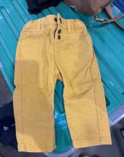 Pantalon moutarde 6mois tape à l’œil 