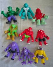 lot 9 figurines Stretcherz