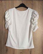 T shirt blanc taille L
