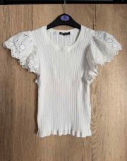 Top blanc taille M 