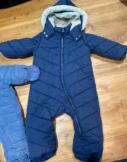 Combinaison hiver ORC 18 mois bleue 