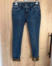 Jean bleu skinny taille 38 