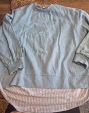 Pull bleu stradivarius taille s