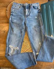 Jeans foncé stradivarius 38