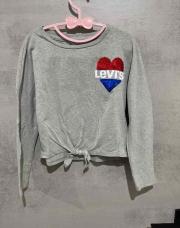 Blouse grise levi’s 6 ans 