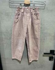 Jeans rose Zara 6 ans petites taches genoux