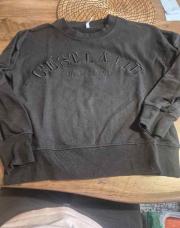 Pull noir c'est la vie mon cherie taille s