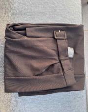 Pantalon noir ceinture 