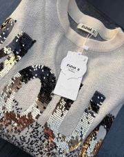 Pull amour sequins - NEUF 