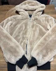 Manteau réversible beige taille S