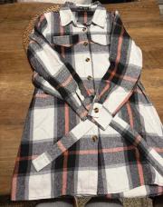 Robe chemise à carreaux taille S 