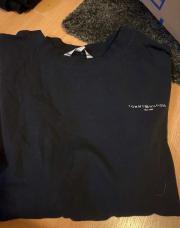 T shirt tommy longues manches petite ecriture