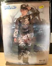 Déguisement militaire - taille 10/12 ans 