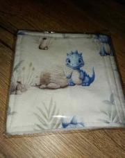 Neuf , lot de 2 lingettes lavables dragon