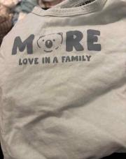 Thélio pyjama love in a familly vert 