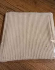 Neuf , lot de 2 lingettes lavable beige naturel