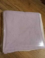 Neuf, lot de 2 mingette lavable mauve 