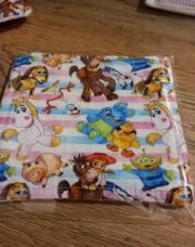 Neuf, lot de 2coton lavable toy story