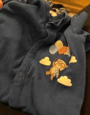 Thélio pyjama bleue ourson 