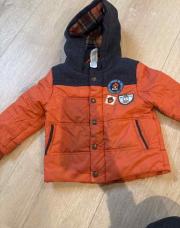 Manteau orange 1 ans 