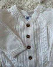 Pull 18M blanc 