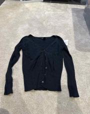 Gilet noir mango S 