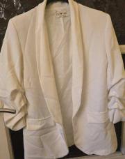 Veste tailleur blanche TU