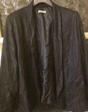 Veste tailleur noire paillettes 