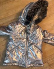 Manteau argenté IKKS 3 ans 