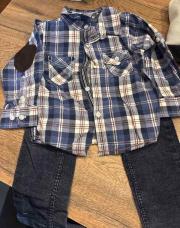 Ensemble pantalon et chemise taille 18 mois 