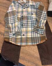 Ensemble pantalon chemise 18 mois 