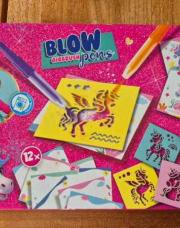 Blow airbrudh pens