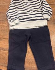 Ensemble pantalon pull marine 18/24mois 