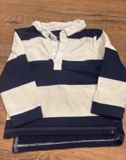 Pull rayure bleu/blanc 18 mois 