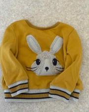 Pull jaune lapin 98 JBC 