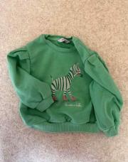 Pull vert zèbre 98 JBC