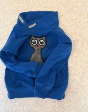 Pull bleu chat 98