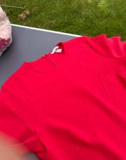 Robe rouge L 