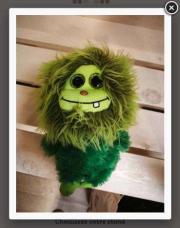 Peluche verte