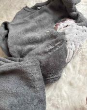 Pyjama polaire gris 5 ans Billie et Kenny 