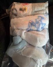 Lot de 4 chaussettes nouveau né 