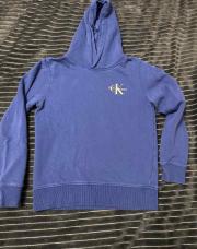 Sweat Calvin Klein 12 ans bleu 