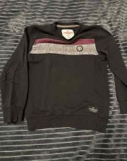 Sweat vingino noir bordeaux 10 ans 