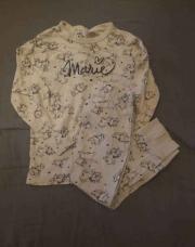 Pyjama 2 pièces Marie 3 ans
