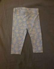 Legging fleuri 6 mois